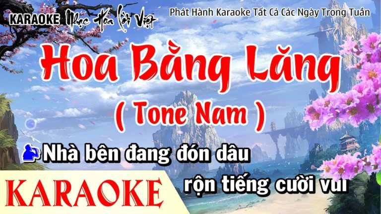 Karaoke Hoa Bằng Lăng Tone Nam Hay Nhất – KARAOKE Nhạc Hoa Lời Việt – Karaoke Nhạc Trẻ Hay Nhất